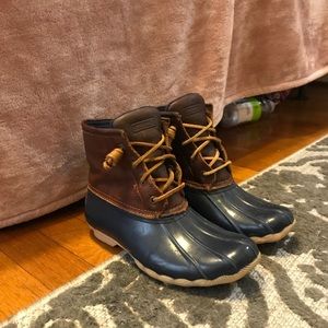 Sperry duck boots. Size 6 women’s